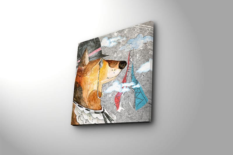 Canvastavla Flerfärgad - 45x45 cm - Inredning - Tavlor & posters - Canvastavla