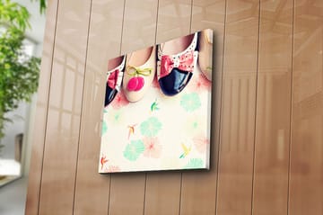Canvastavla Flerfärgad - 45x45 cm - Inredning - Tavlor & posters - Canvastavla
