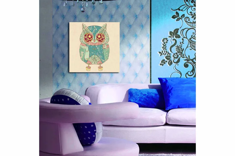 Canvastavla Flerfärgad - 45x45 cm - Inredning - Tavlor & posters - Canvastavla