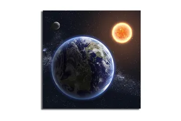 Canvastavla Flerfärgad - 45x45 cm - Inredning - Tavlor & posters - Canvastavla