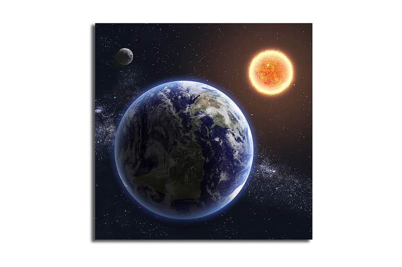 Canvastavla Flerfärgad, 45x45 cm