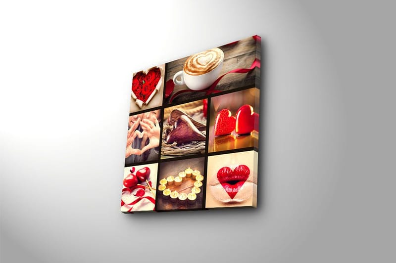 Canvastavla Flerfärgad - 45x45 cm - Inredning - Tavlor & posters - Canvastavla