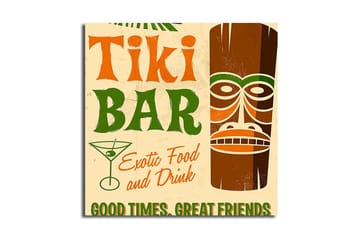 Canvastavla Flerfärgad - 45x45 cm - Inredning - Tavlor & posters - Canvastavla