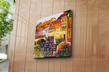 Canvastavla Flerfärgad - 45x45 cm - Inredning - Tavlor & posters - Canvastavla