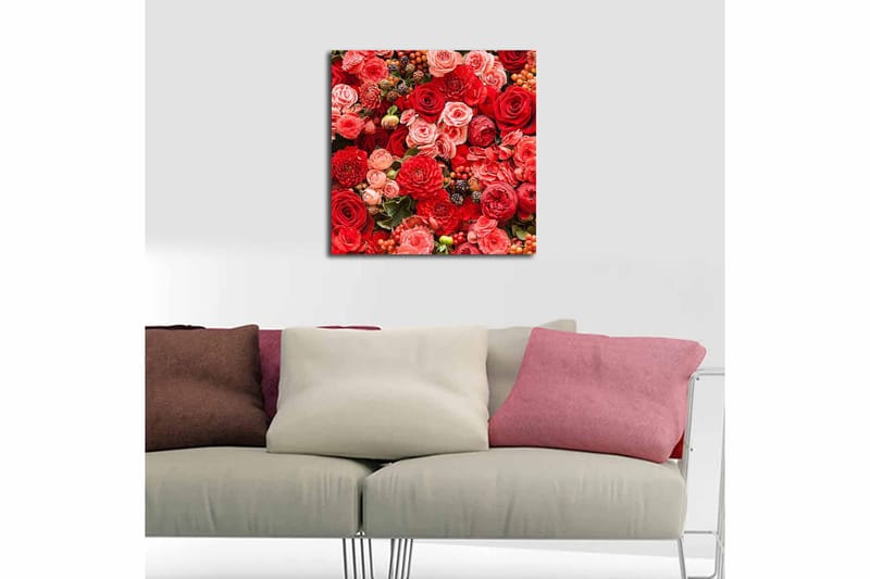 Canvastavla Flerfärgad - 45x45 cm - Inredning - Tavlor & posters - Canvastavla