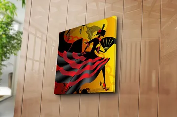 Canvastavla Flerfärgad - 45x45 cm - Inredning - Tavlor & posters - Canvastavla