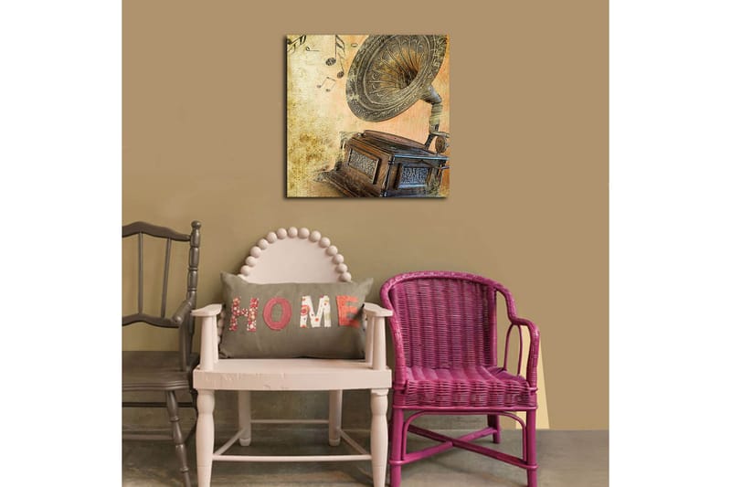 Canvastavla Flerfärgad - 45x45 cm - Inredning - Tavlor & posters - Canvastavla