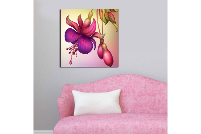 Canvastavla Flerfärgad - 45x45 cm - Inredning - Tavlor & posters - Canvastavla