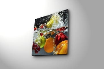 Canvastavla Flerfärgad - 45x45 cm - Inredning - Tavlor & posters - Canvastavla