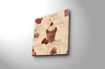 Canvastavla Flerfärgad - 45x45 cm - Inredning - Tavlor & posters - Canvastavla