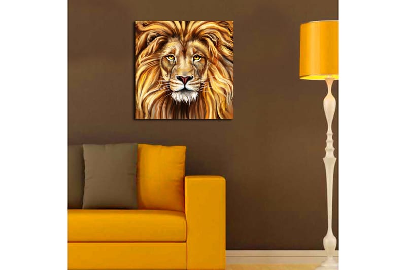 Canvastavla Flerfärgad - 45x45 cm - Inredning - Tavlor & posters - Canvastavla