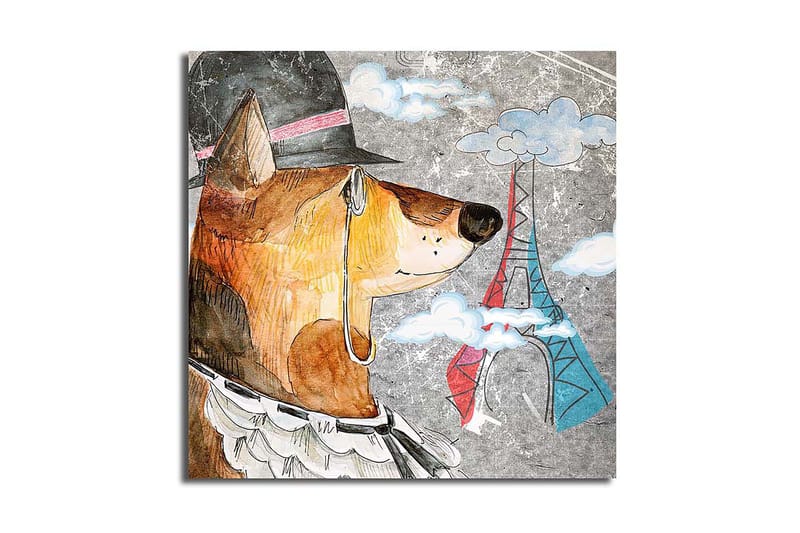 Canvastavla Flerfärgad - 45x45 cm - Inredning - Tavlor & posters - Canvastavla