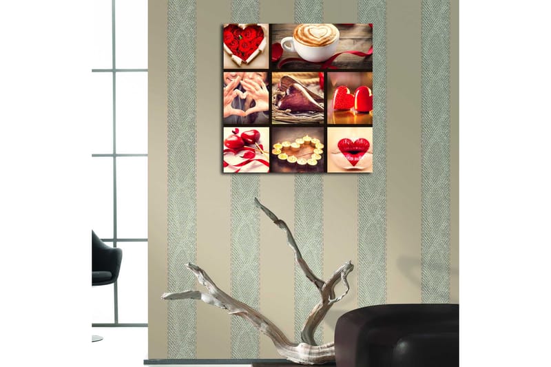 Canvastavla Flerfärgad - 45x45 cm - Inredning - Tavlor & posters - Canvastavla