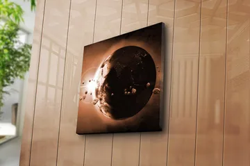 Canvastavla Flerfärgad - 45x45 cm - Inredning - Tavlor & posters - Canvastavla