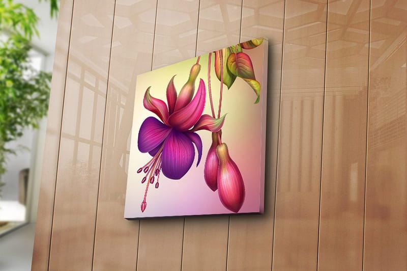 Canvastavla Flerfärgad - 45x45 cm - Inredning - Tavlor & posters - Canvastavla