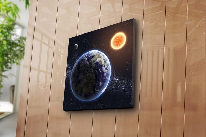 Canvastavla Flerfärgad - 45x45 cm - Inredning - Tavlor & posters - Canvastavla