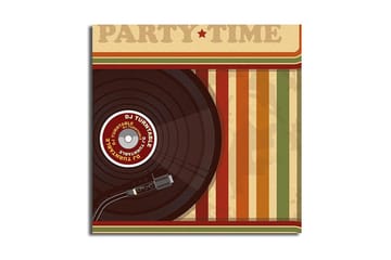 Canvastavla Flerfärgad - 45x45 cm - Inredning - Tavlor & posters - Canvastavla