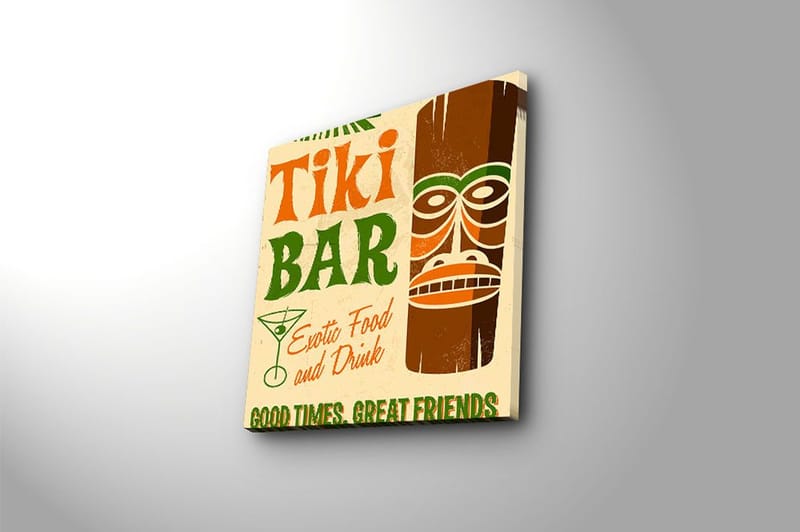 Canvastavla Flerfärgad - 45x45 cm - Inredning - Tavlor & posters - Canvastavla