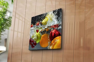 Canvastavla Flerfärgad - 45x45 cm - Inredning - Tavlor & posters - Canvastavla