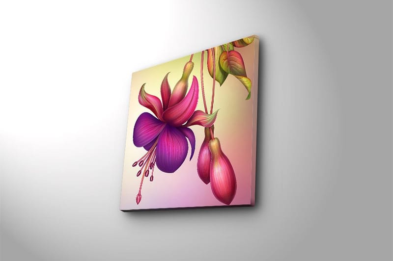 Canvastavla Flerfärgad - 45x45 cm - Inredning - Tavlor & posters - Canvastavla