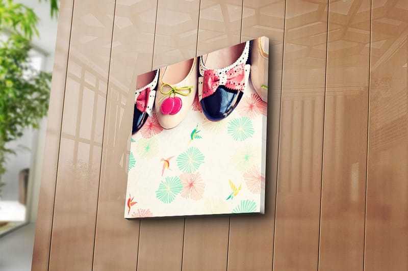 Canvastavla Flerfärgad - 45x45 cm - Inredning - Tavlor & posters - Canvastavla