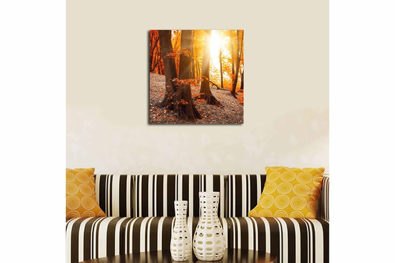 Canvastavla Flerfärgad - 45x45 cm - Inredning - Tavlor & posters - Canvastavla