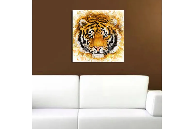 Canvastavla Flerfärgad - 45x45 cm - Inredning - Tavlor & posters - Canvastavla