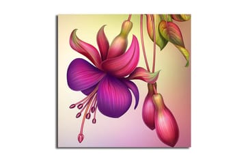 Canvastavla Flerfärgad - 45x45 cm - Inredning - Tavlor & posters - Canvastavla