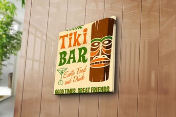 Canvastavla Flerfärgad - 45x45 cm - Inredning - Tavlor & posters - Canvastavla