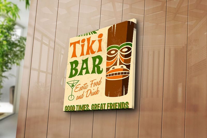 Canvastavla Flerfärgad - 45x45 cm - Inredning - Tavlor & posters - Canvastavla