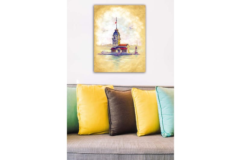 Canvastavla Flerfärgad - 50x70 cm - Inredning - Tavlor & posters - Canvastavla