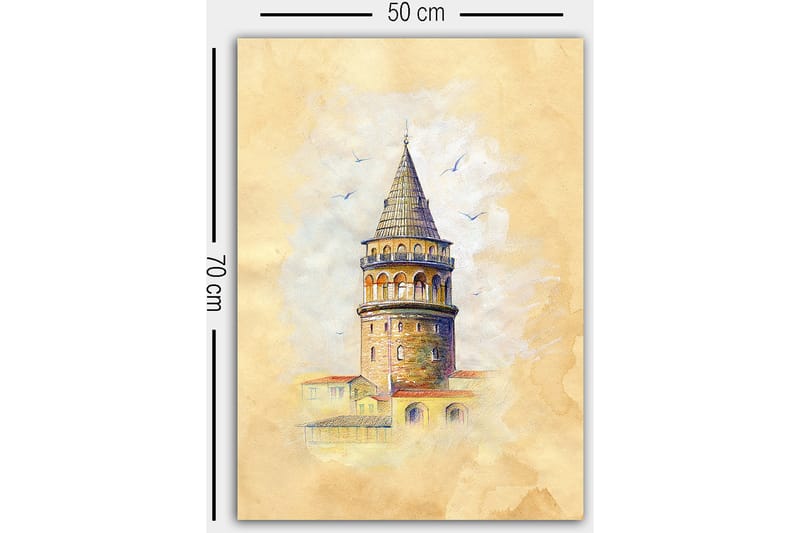 Canvastavla Flerfärgad - 50x70 cm - Inredning - Tavlor & posters - Canvastavla