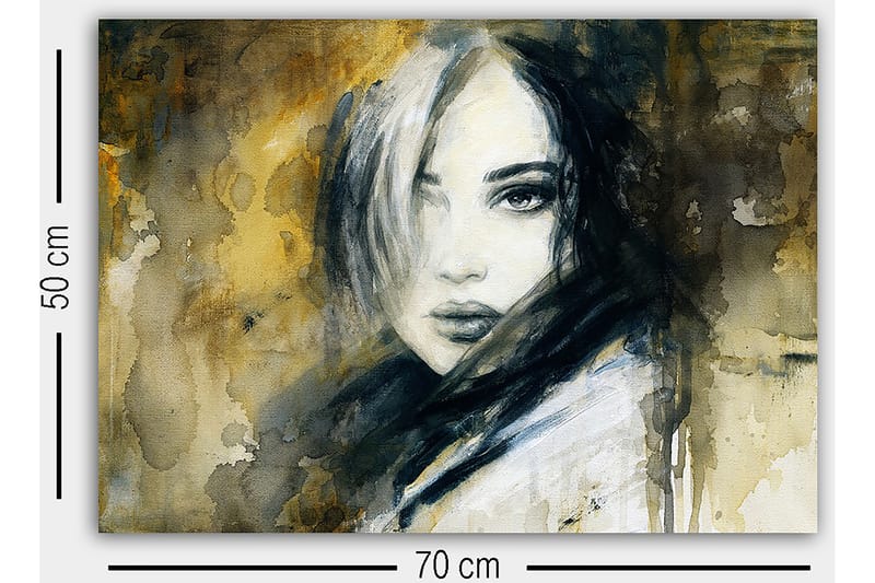 Canvastavla Flerfärgad - 50x70 cm - Inredning - Tavlor & posters - Canvastavla