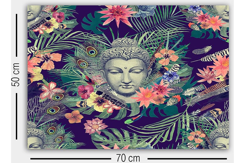 Canvastavla Flerfärgad - 50x70 cm - Inredning - Tavlor & posters - Canvastavla