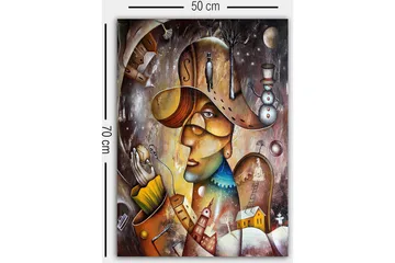 Canvastavla Flerfärgad - 50x70 cm - Inredning - Tavlor & posters - Canvastavla