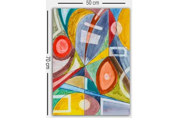 Canvastavla Flerfärgad - 50x70 cm - Inredning - Tavlor & posters - Canvastavla