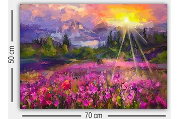 Canvastavla Flerfärgad - 50x70 cm - Inredning - Tavlor & posters - Canvastavla