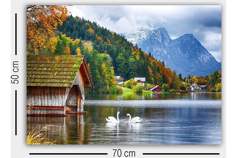 Canvastavla Flerfärgad - 50x70 cm - Inredning - Tavlor & posters - Canvastavla