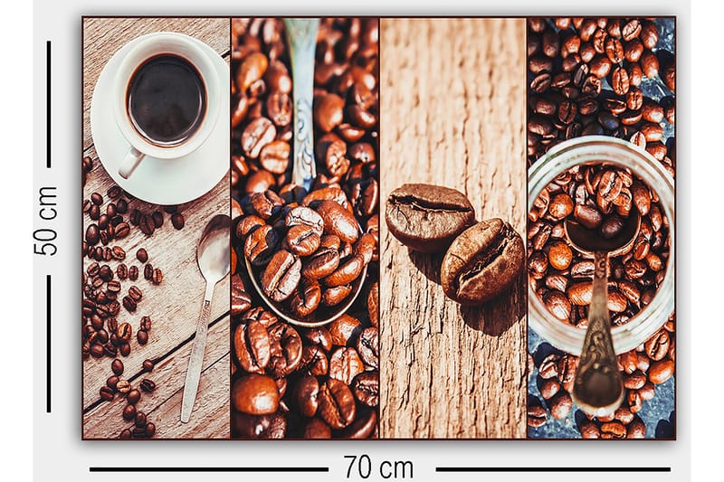 Canvastavla Flerfärgad - 50x70 cm - Inredning - Tavlor & posters - Canvastavla