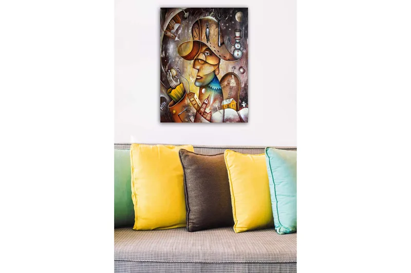 Canvastavla Flerfärgad - 50x70 cm - Inredning - Tavlor & posters - Canvastavla