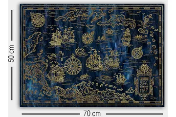 Canvastavla Flerfärgad - 50x70 cm - Inredning - Tavlor & posters - Canvastavla