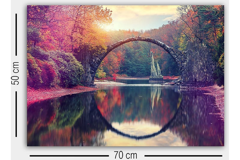 Canvastavla Flerfärgad - 50x70 cm - Inredning - Tavlor & posters - Canvastavla