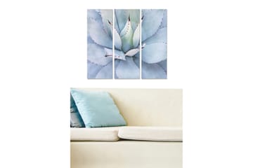 Canvastavla Floral 3-pack Flerfärgad - 20x50 cm - Inredning - Tavlor & posters - Canvastavla