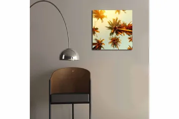 Canvastavla Floral Flerfärgad - 45x45 cm - Inredning - Tavlor & posters - Canvastavla