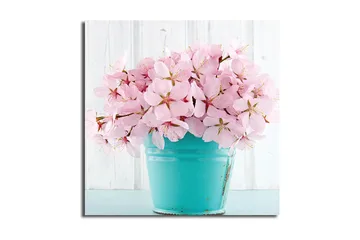 Canvastavla Floral Flerfärgad - 45x45 cm - Inredning - Tavlor & posters - Canvastavla