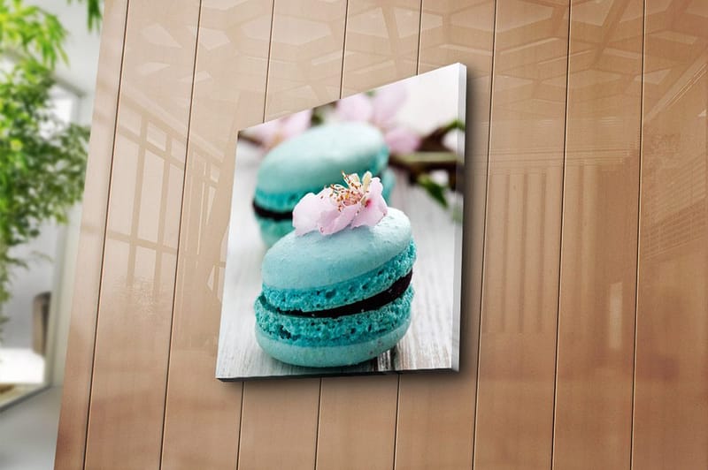 Canvastavla Floral Flerfärgad - 45x45 cm - Inredning - Tavlor & posters - Canvastavla