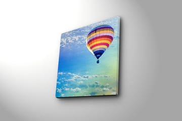 Canvastavla Floral Flerfärgad - 45x45 cm - Inredning - Tavlor & posters - Canvastavla