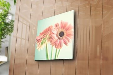 Canvastavla Floral Flerfärgad - 45x45 cm - Inredning - Tavlor & posters - Canvastavla