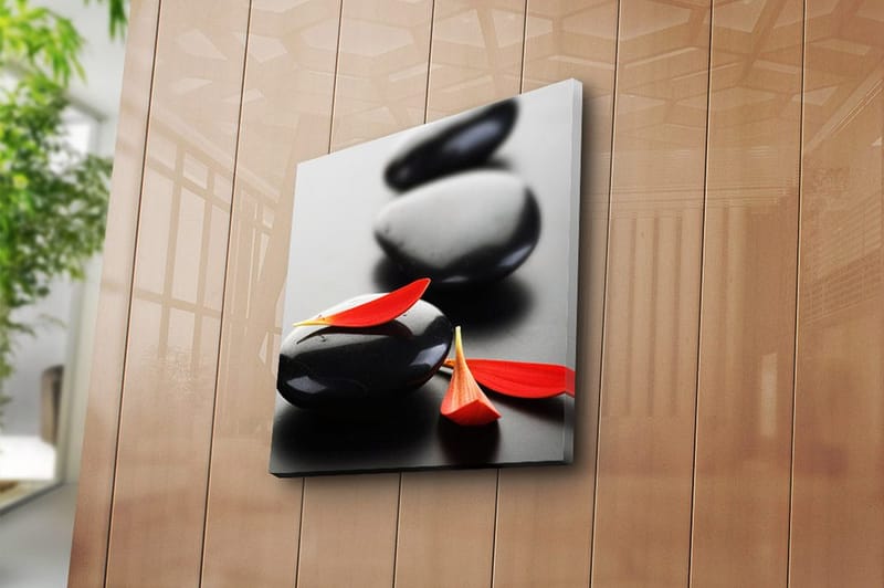 Canvastavla Floral Flerfärgad - 45x45 cm - Inredning - Tavlor & posters - Canvastavla