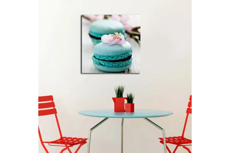 Canvastavla Floral Flerfärgad - 45x45 cm - Inredning - Tavlor & posters - Canvastavla